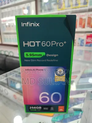 New Infinix Hot 60 Pro+ 256 GB Gray