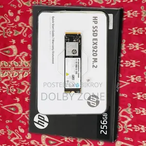 HP Ex920 256gb M.2 2280 Pcie Nvme SSD