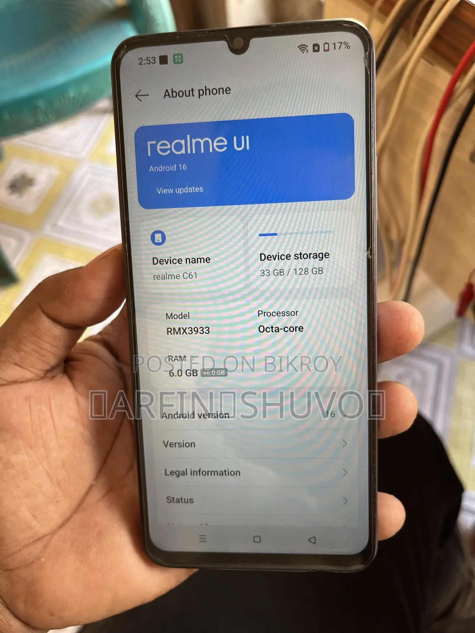 Realme Note 60 128 GB Gray
