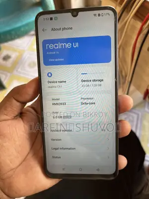 Realme Note 60 128 GB Gray