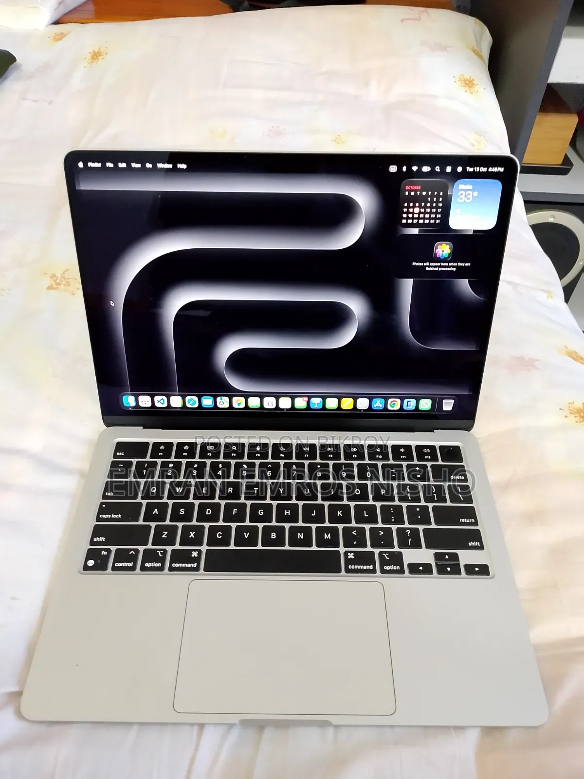 Apple MacBook Laptop 16GB Apple M3 SSD 256GB