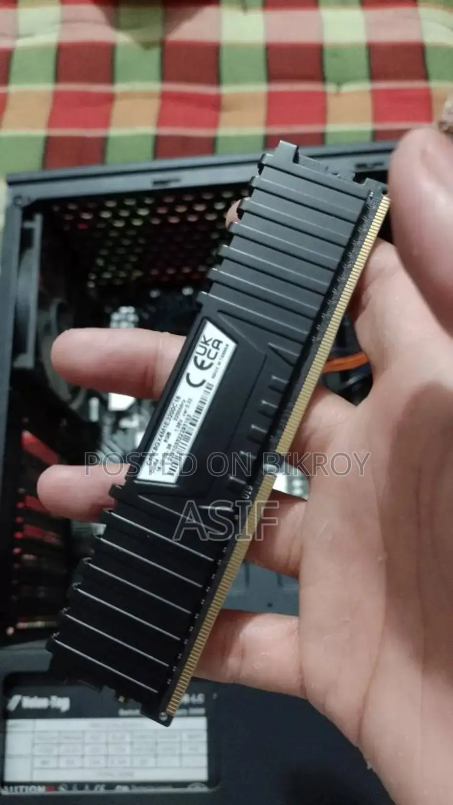 Corsair Vengeance LPX DDR4 8GB 3200MHz Desktop RAM