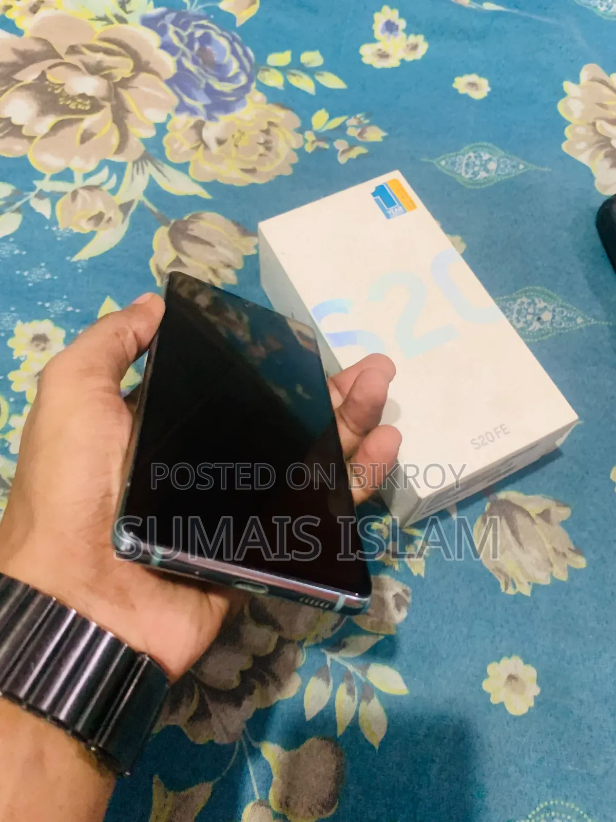 স্যামসাং গ্যালাক্সি এস২০ এফই ১২৮ জিবি ব্লু