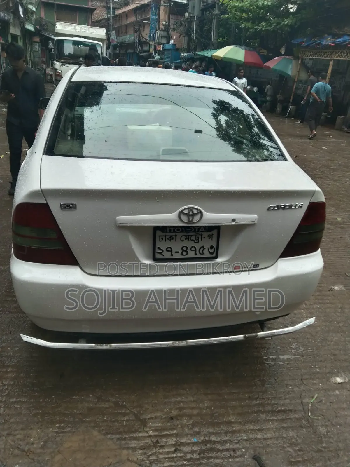 টয়োটা করোল্লা ১.৪ ডি অটোমেটিক ২০০৪ সাদা
