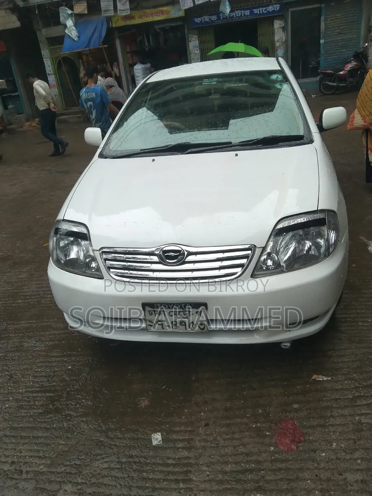 টয়োটা করোল্লা ১.৪ ডি অটোমেটিক ২০০৪ সাদা