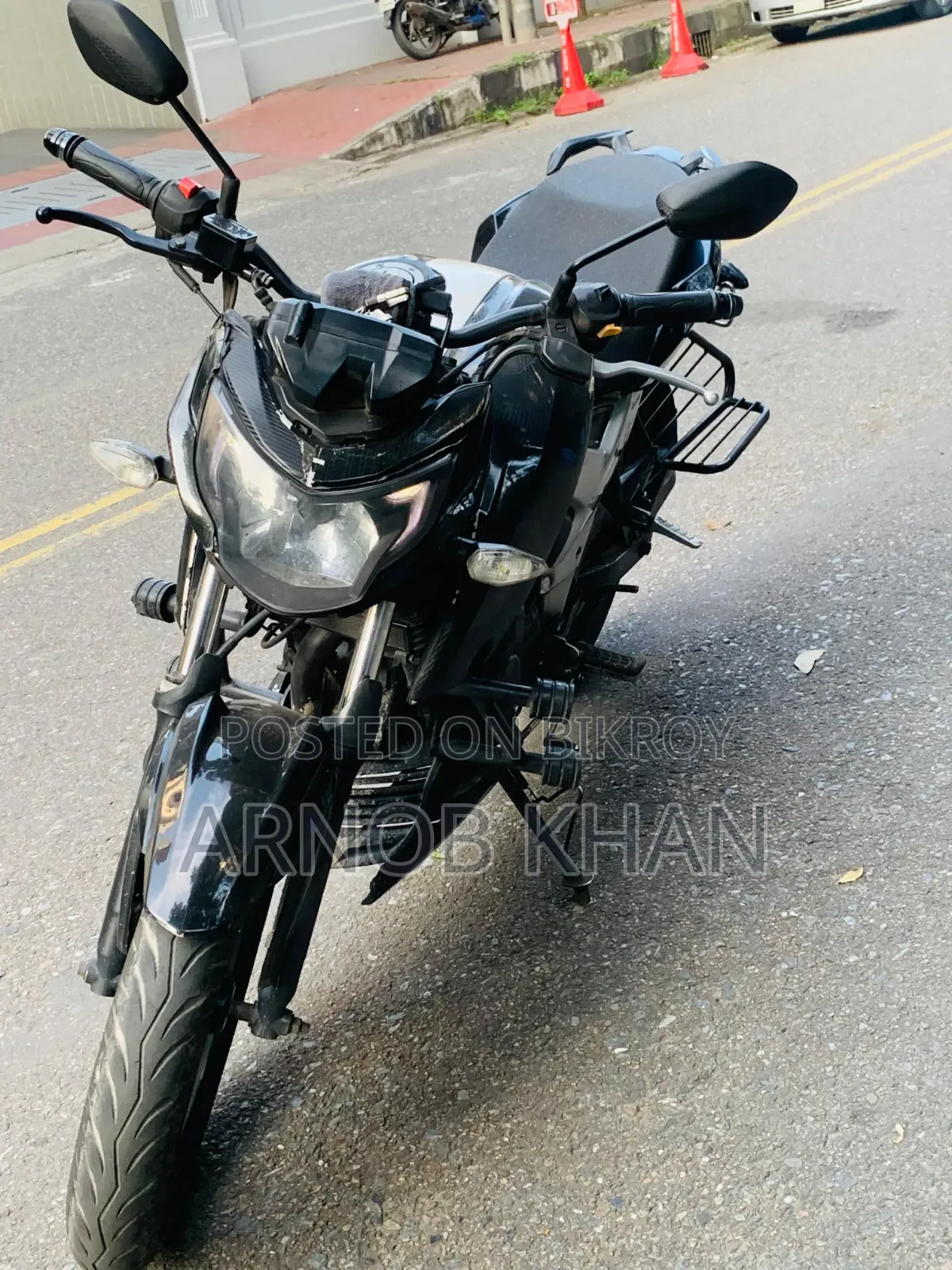 টিভিএস আপাচে ১৬০ ৪ভি ২০১৯ কালো