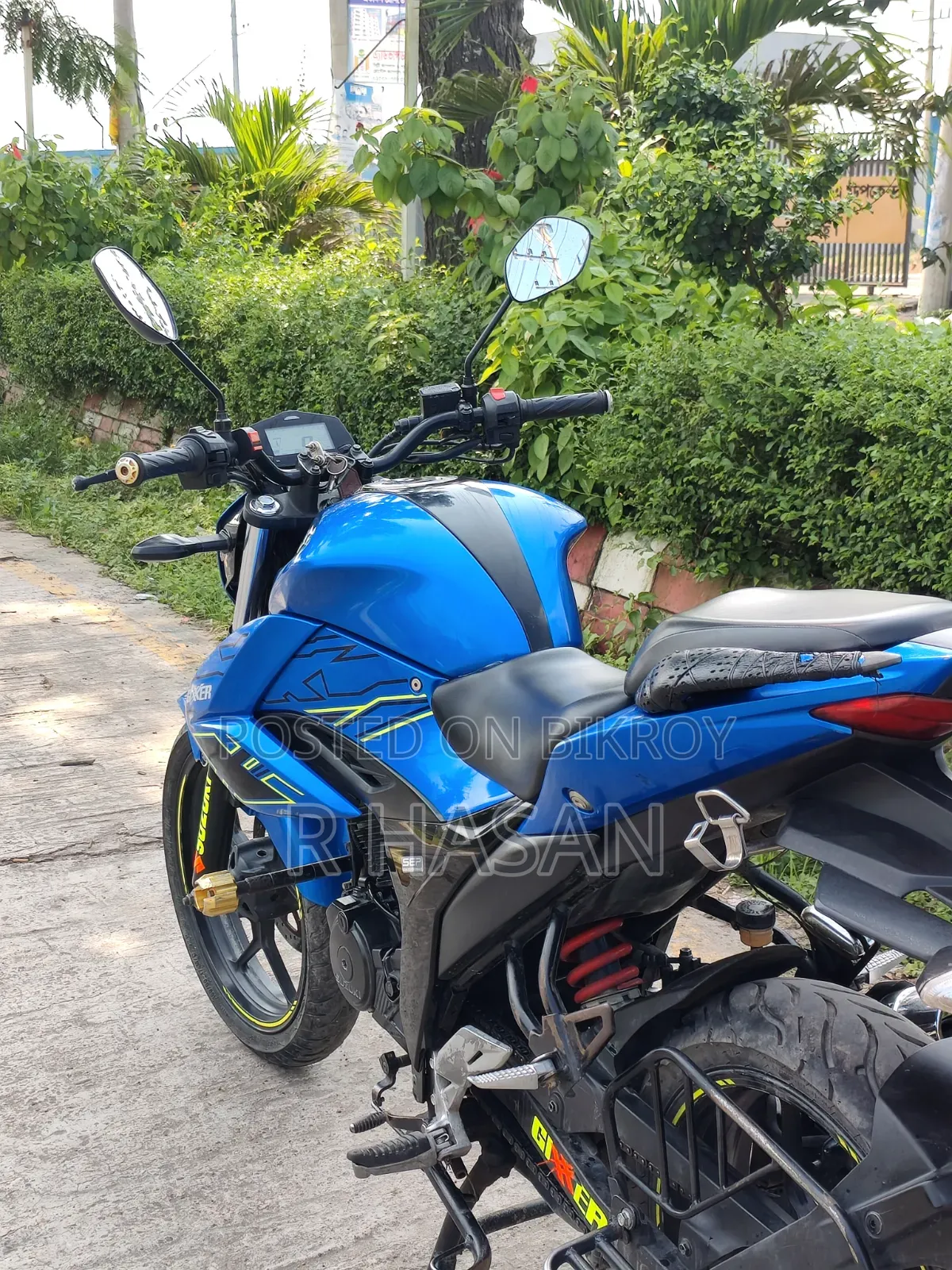 Suzuki Gixxer 2022 Blue