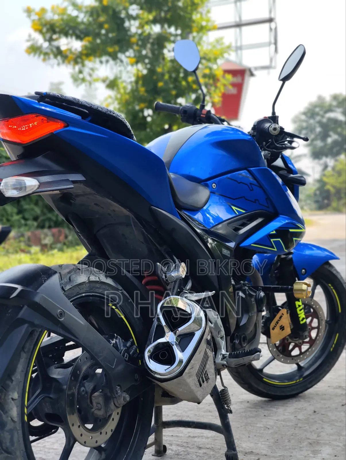 Suzuki Gixxer 2022 Blue