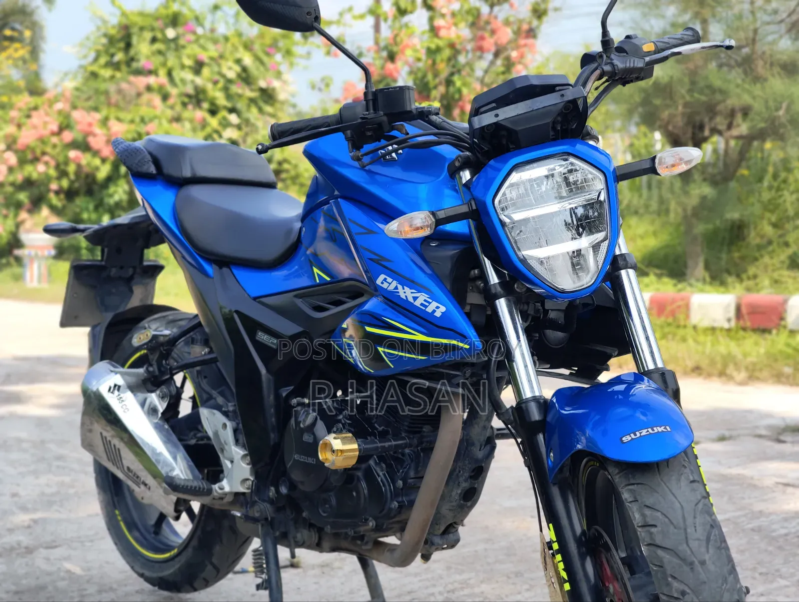 Suzuki Gixxer 2022 Blue