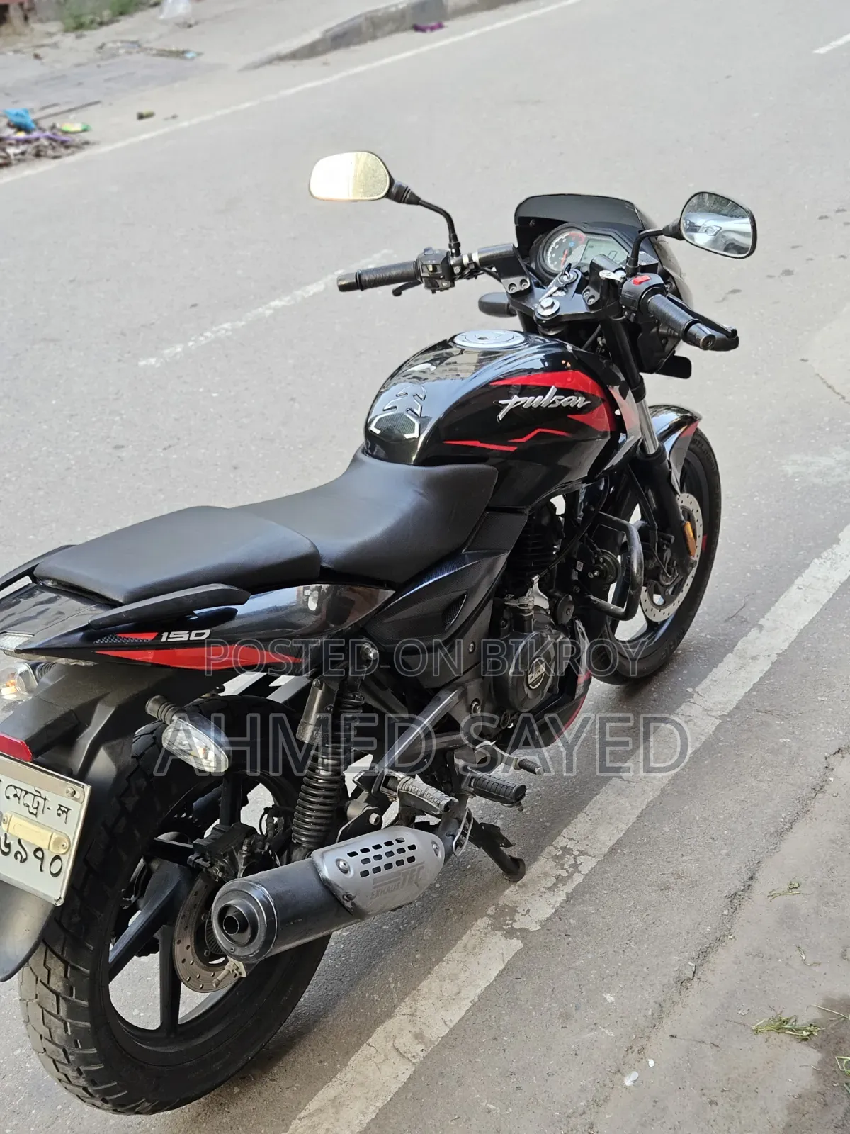 বাজাজ পালসার ১৫০ ২০২১ কালো