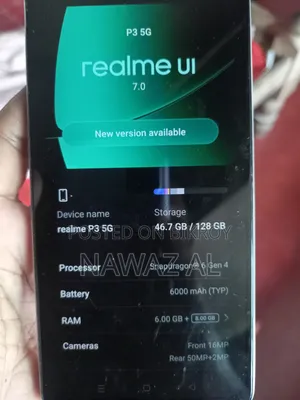 Realme P3 Ultra 128 GB Silver