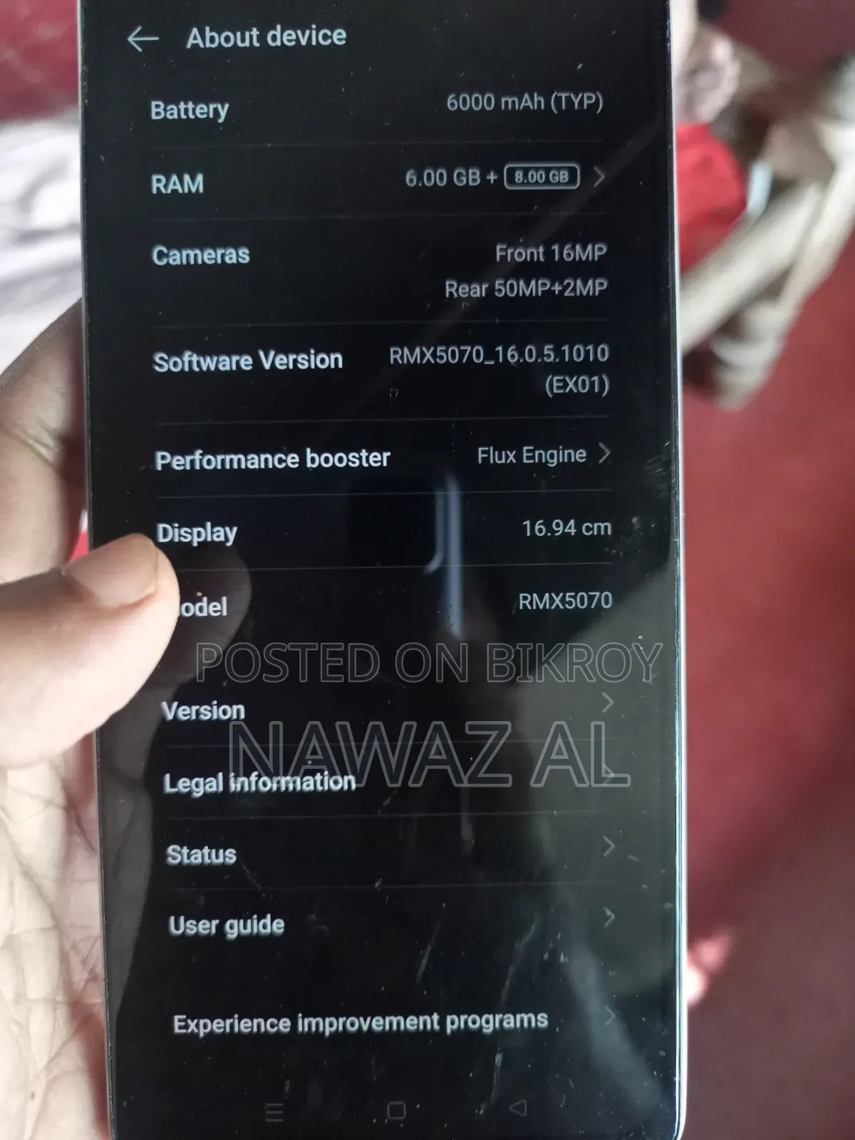 Realme P3 Ultra 128 GB Silver