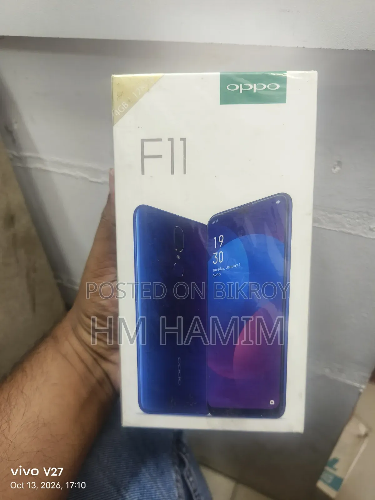 Oppo F11 128 GB Blue