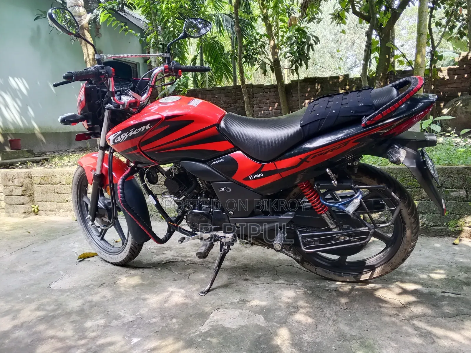 Hero Passion Pro 2025 Red
