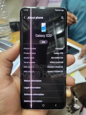 Samsung Galaxy S20 128 GB Blue