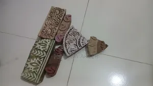 Some Block Print Dies Used for Sarees or Kameez