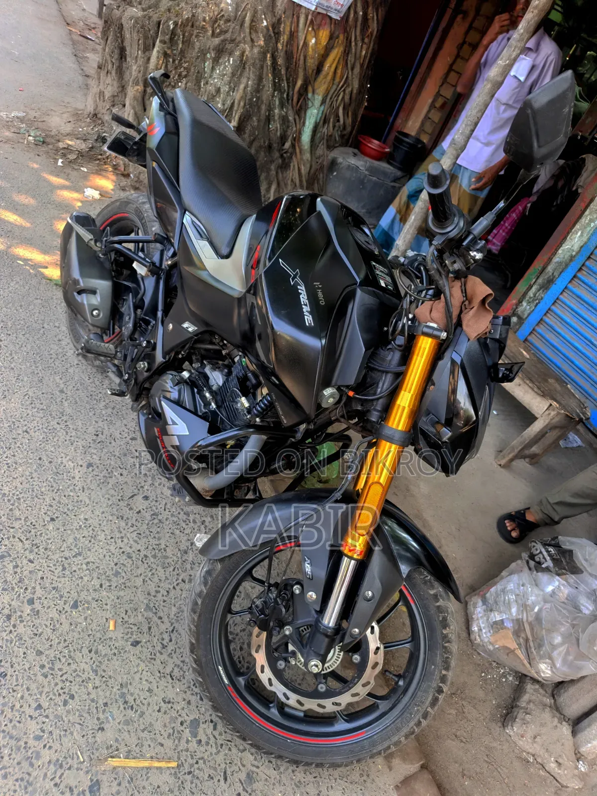 Hero Xtreme 160R 4V 2025 Black