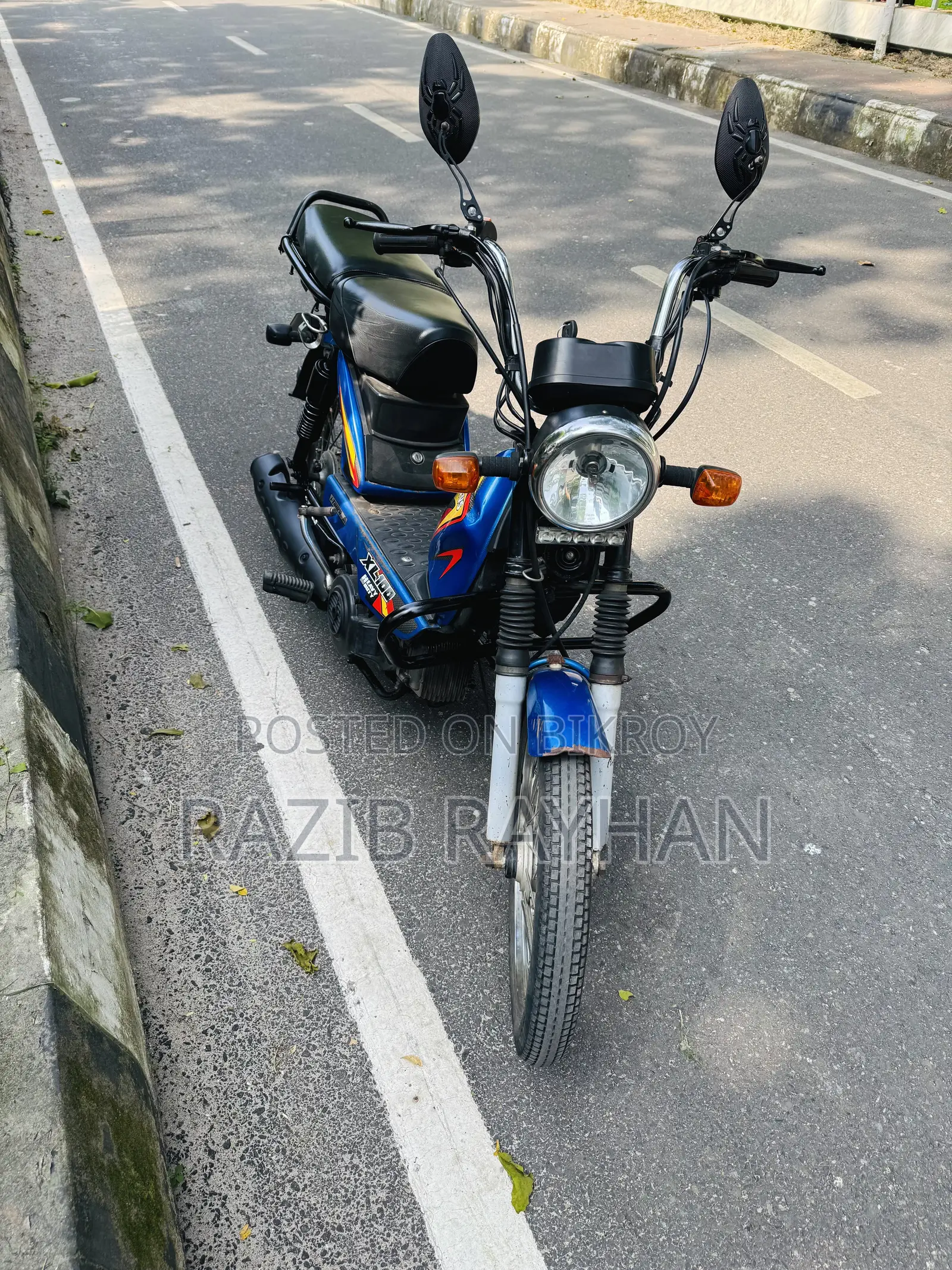 TVS XL 100 i-Touch 2019 Blue