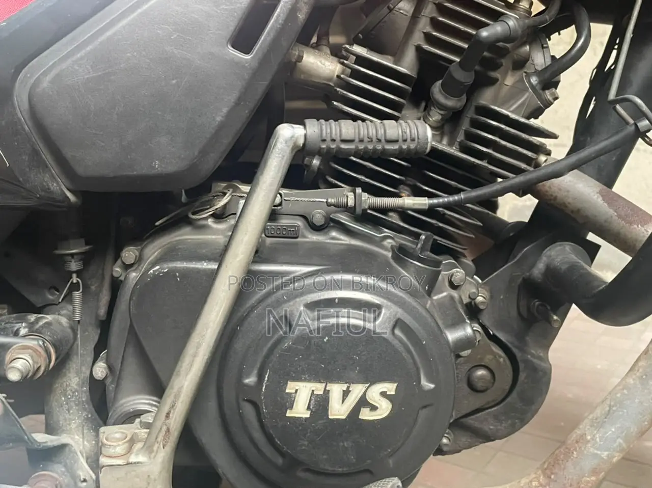 TVS Metro Plus 2019 Red