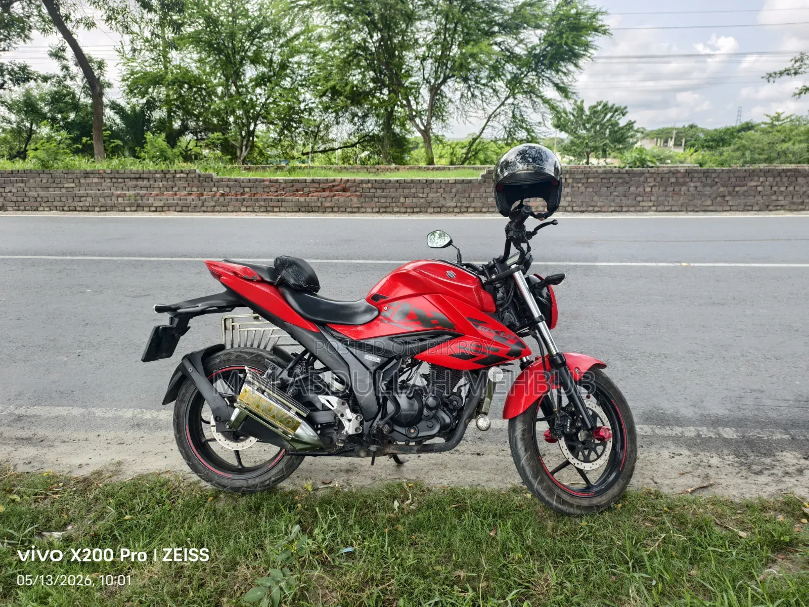 Suzuki Gixxer 2022 Red