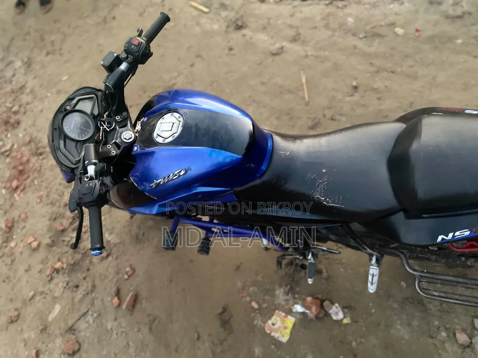 Bajaj Pulsar NS 160 2017 Blue