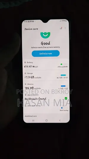 স্যামসাং গ্যালাক্সি এম২১ ৬৪ জিবি কালো