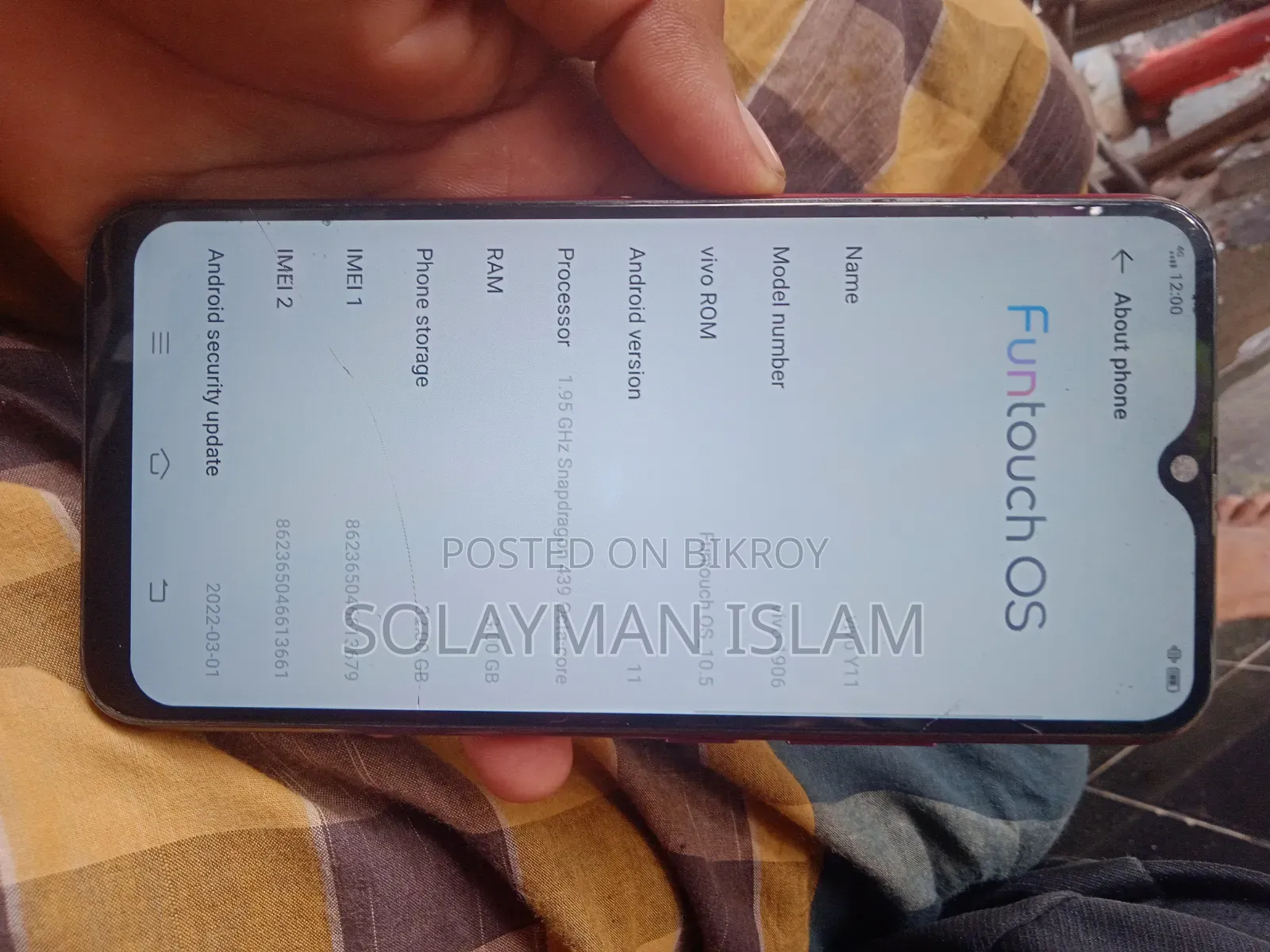 Vivo Y11 32 GB Red