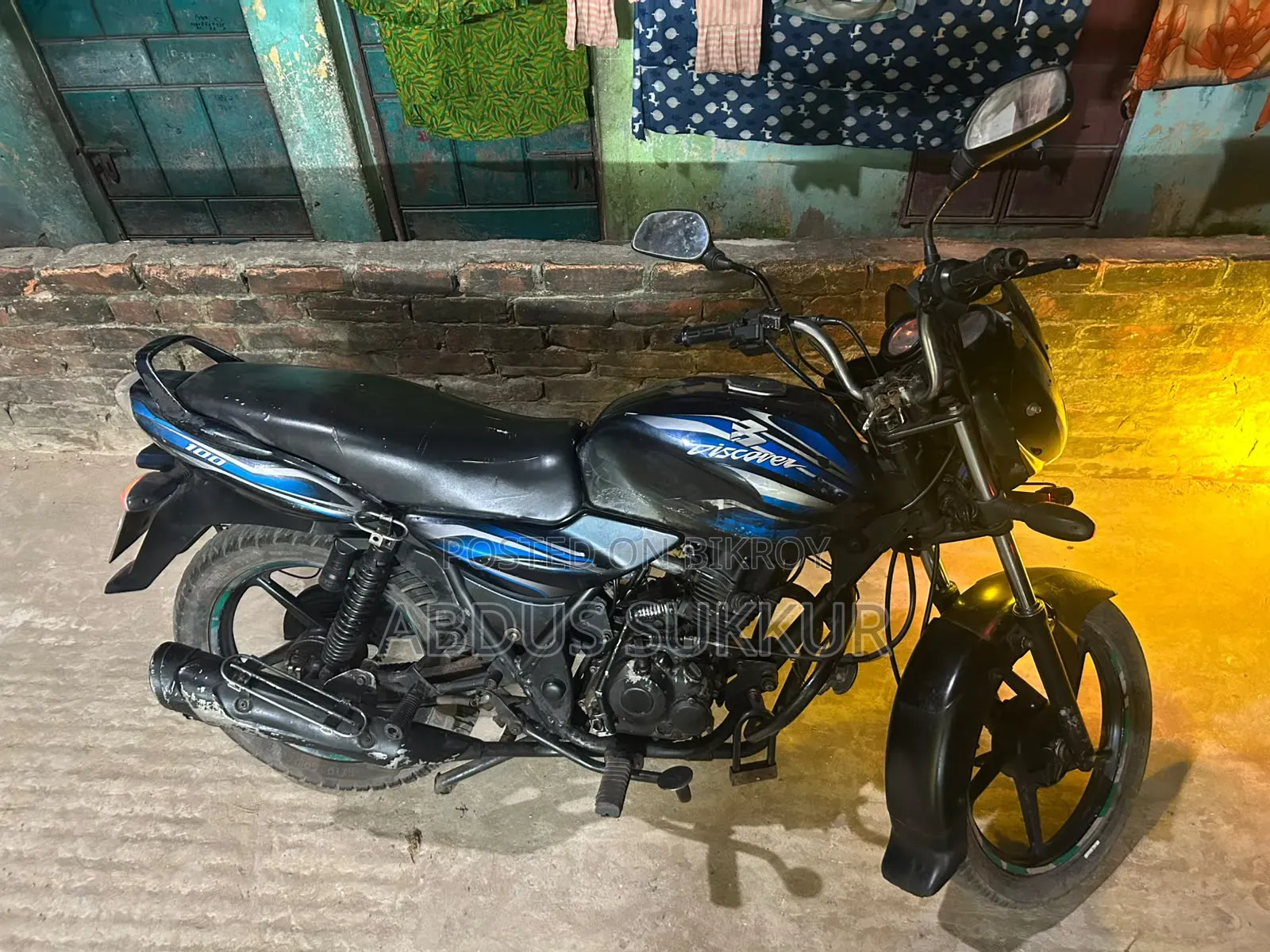 Bajaj Discover 110 2013 Blue