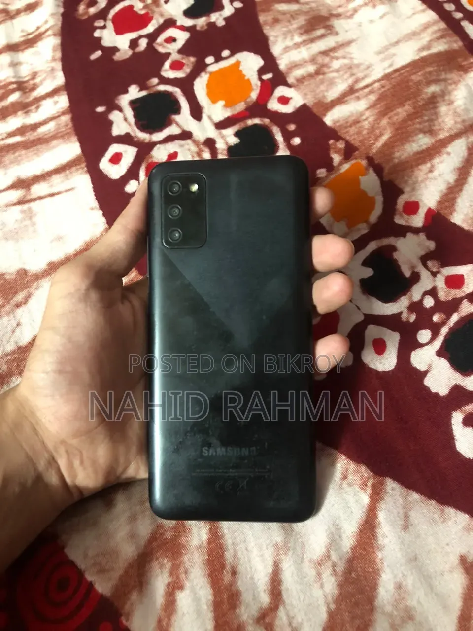 স্যামসাং গ্যালাক্সি এ০২এস ৬৪ জিবি ব্ল্যাক