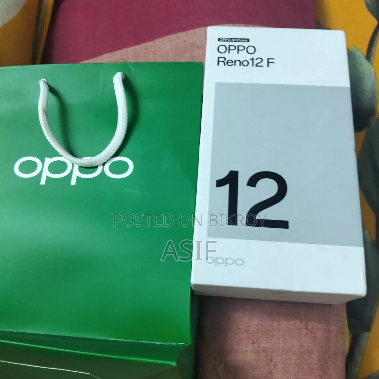 অপো রেনো১২ এফ ৫জি ২৫৬ জিবি কমলা