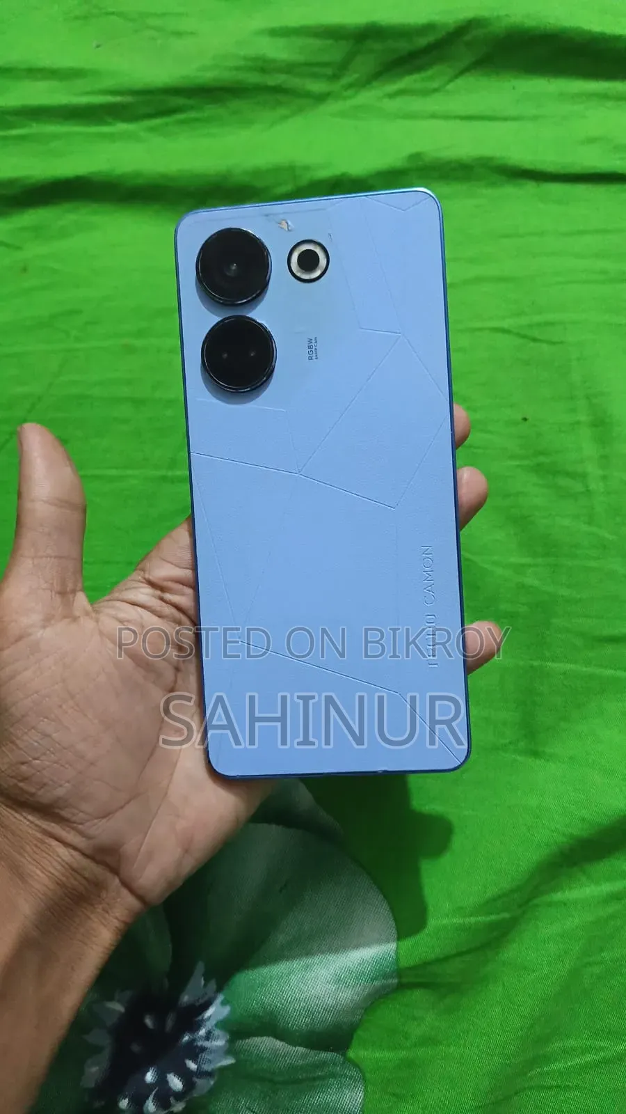 টেকনো ক্যামন ২০ প্রো ২৫৬ জিবি নীল