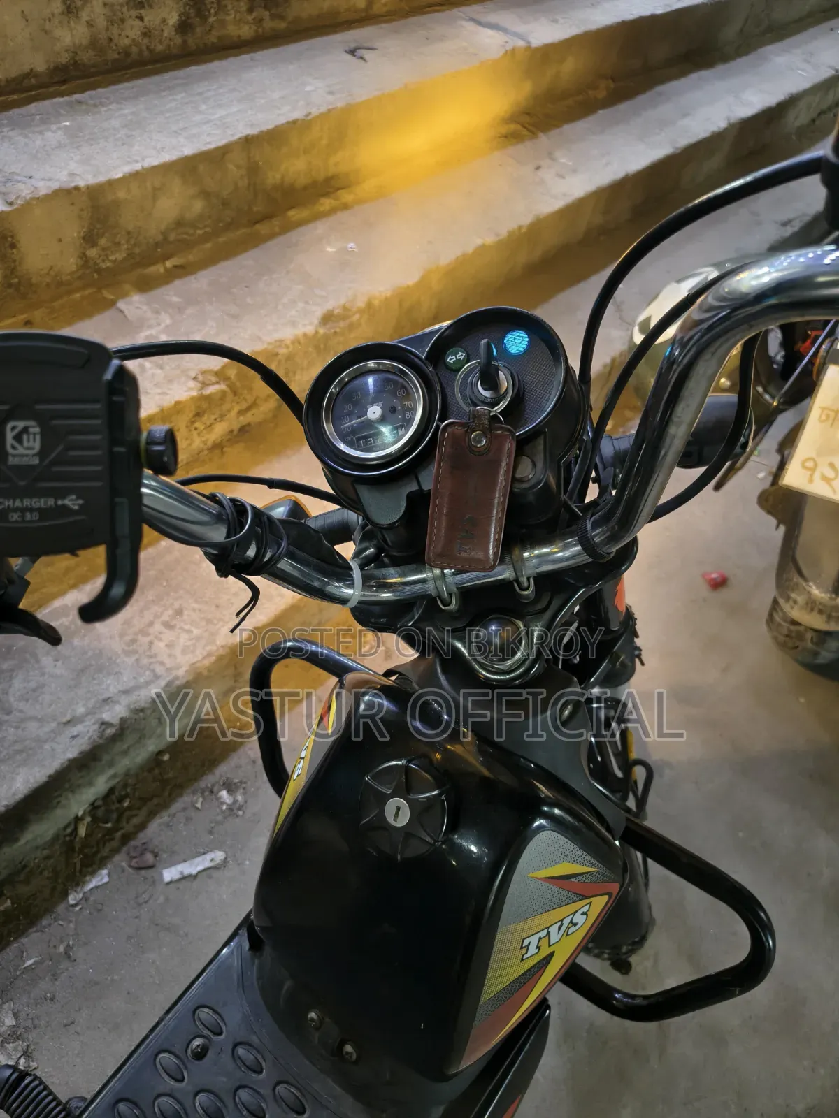 TVS XL 100 ২০২১ কালো