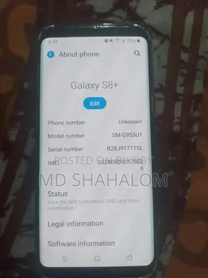 Samsung Galaxy S8 Plus 64 GB Black