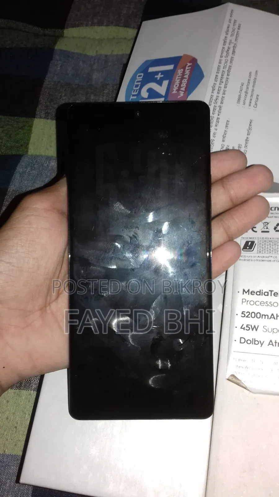 Tecno Camon 40 Pro 4G 256 GB Gray