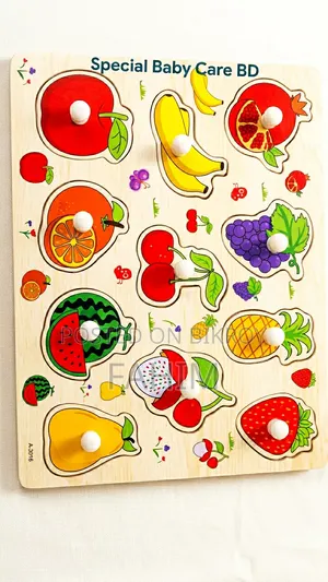 Vegetable Puzzle Board for Kids | Educational Learning Toy