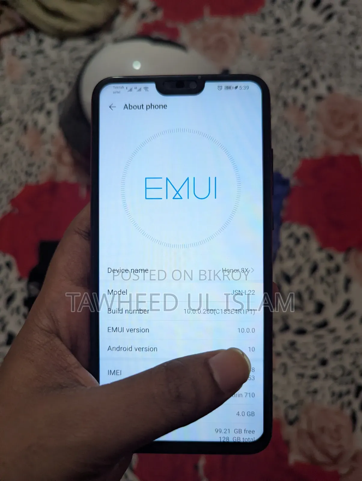 হনর ৮এক্স ১২৮ জিবি রেড