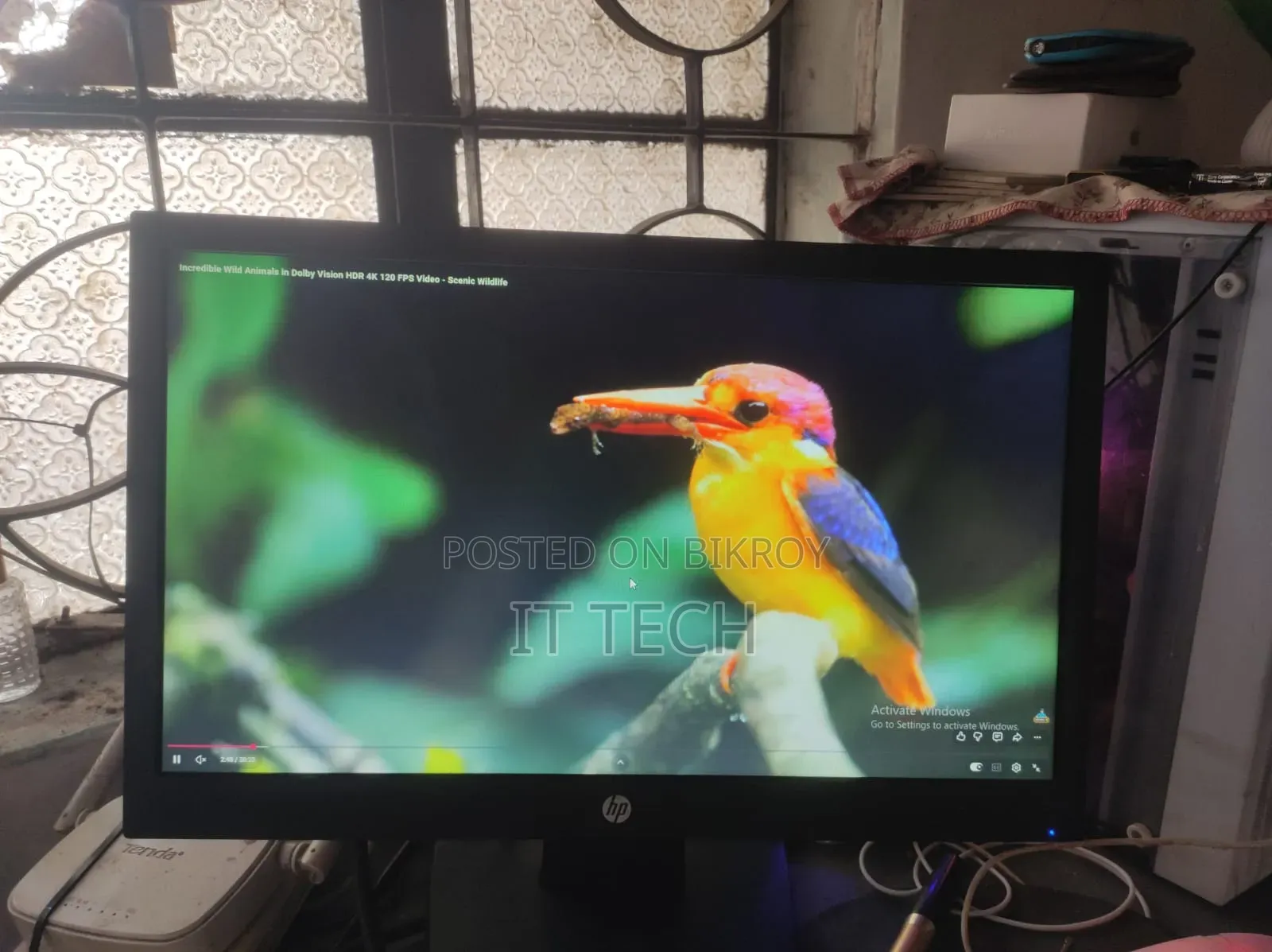 এইচপি ব্র্যান্ড ১৯ ইঞ্চি ফুল ফ্রেশ মনিটর!