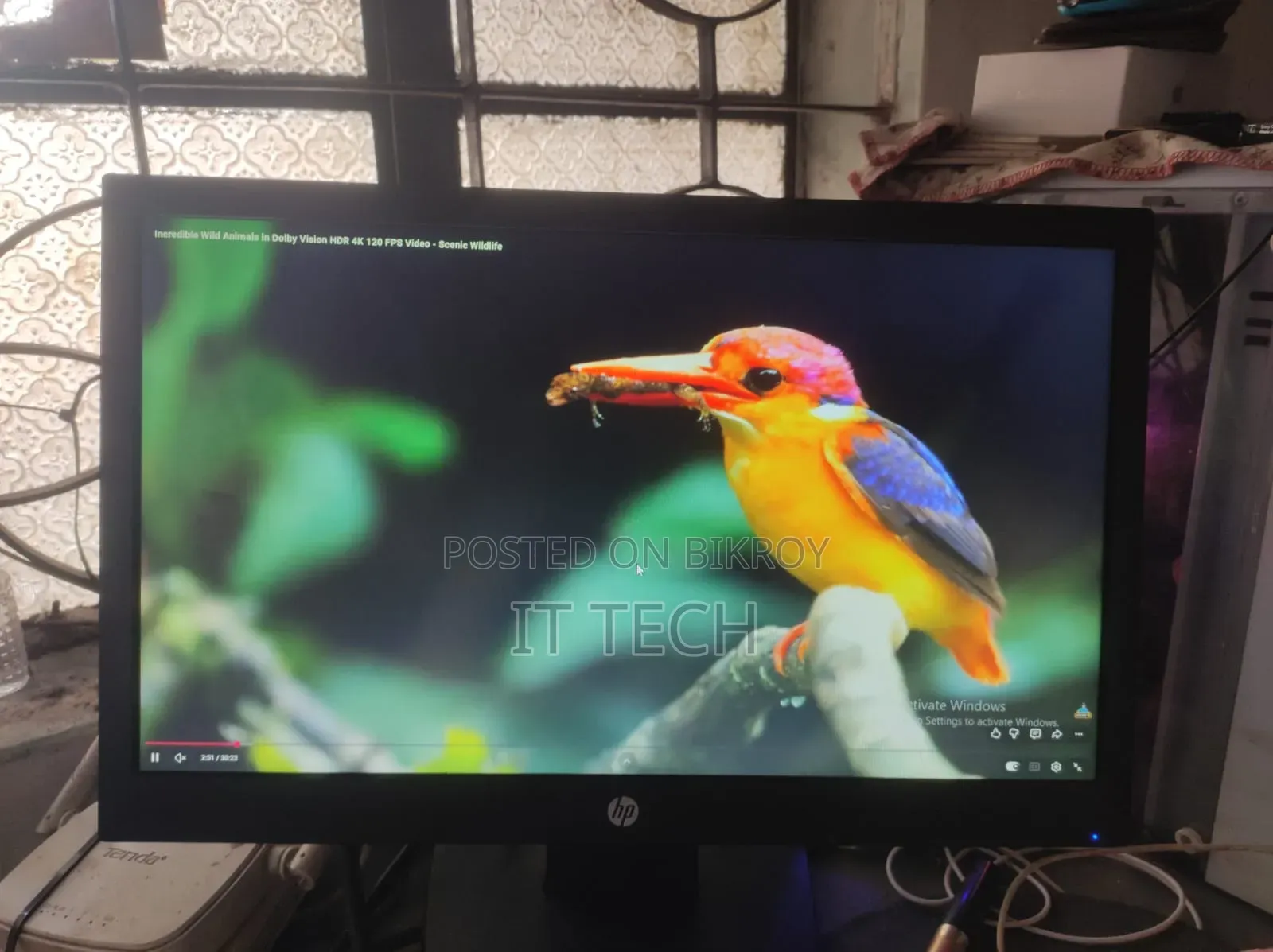 এইচপি ব্র্যান্ড ১৯ ইঞ্চি ফুল ফ্রেশ মনিটর!