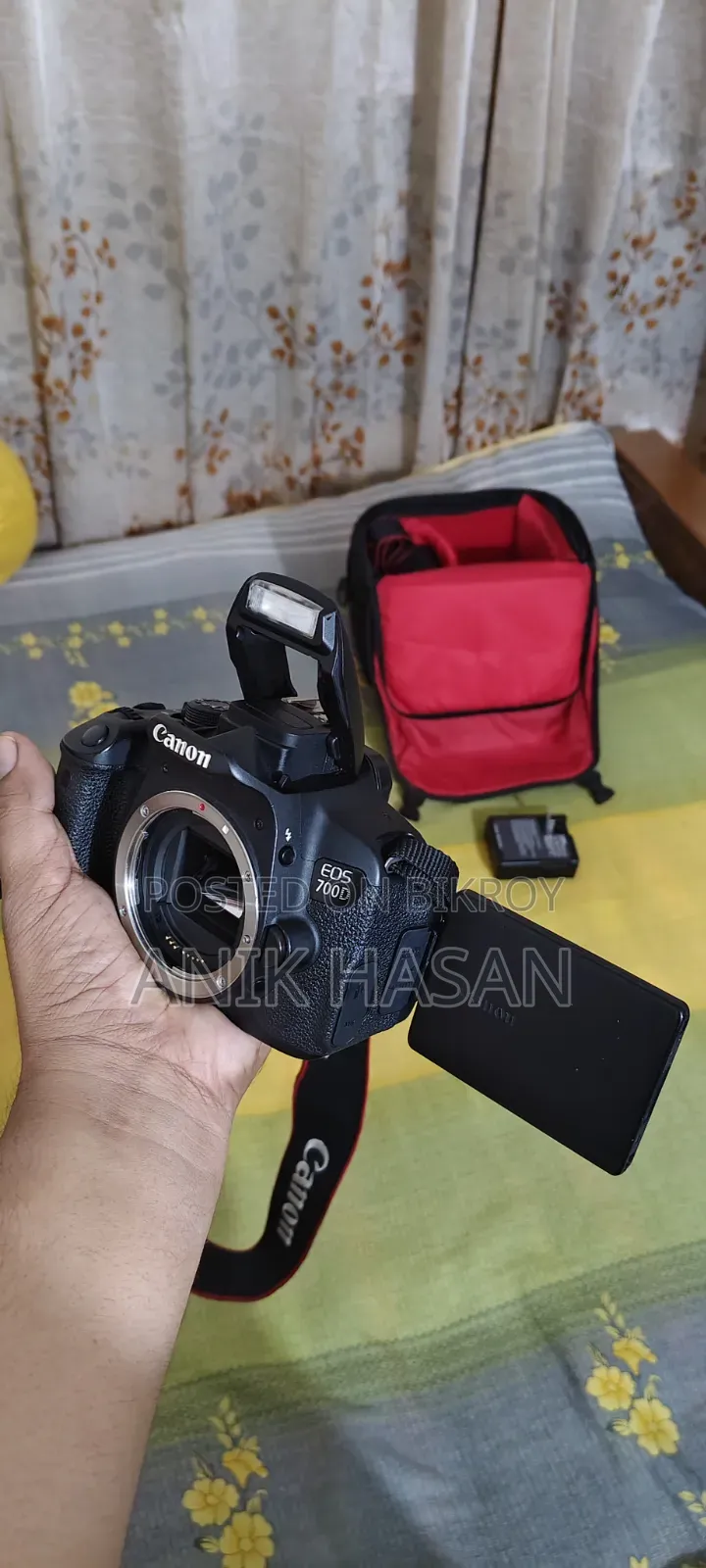 ক্যানন ৭০০ডি অনলি বডি উইথ ব্যাগ