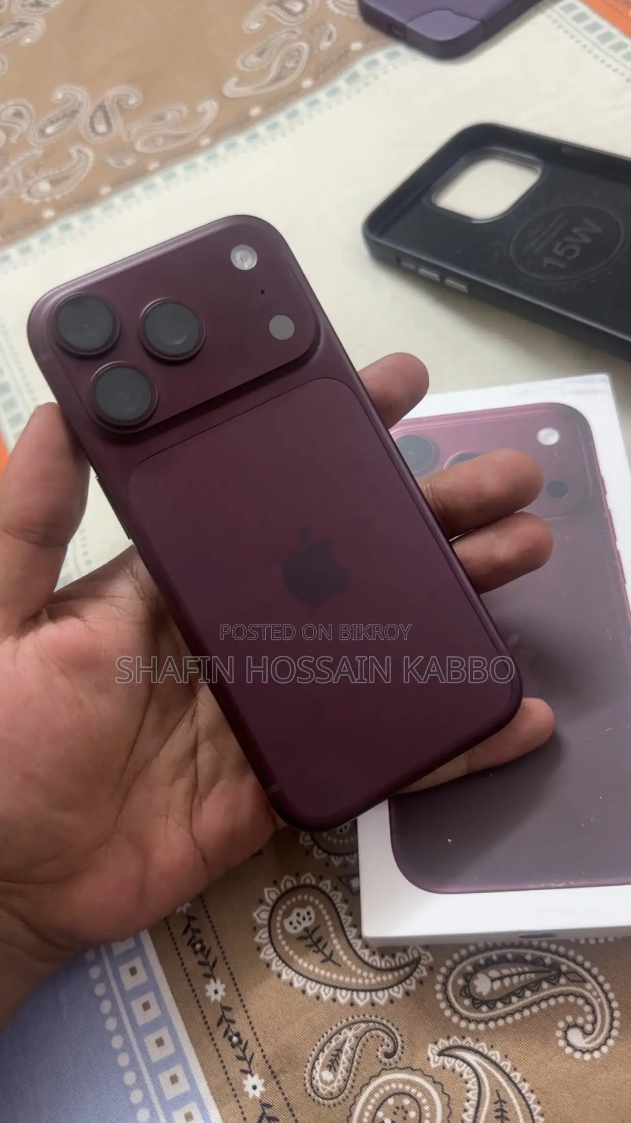 অ্যাপল আইফোন ১৮ প্রো ২৫৬ জিবি