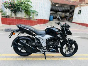 TVS Apache RTR 160 4V 2022 Black
