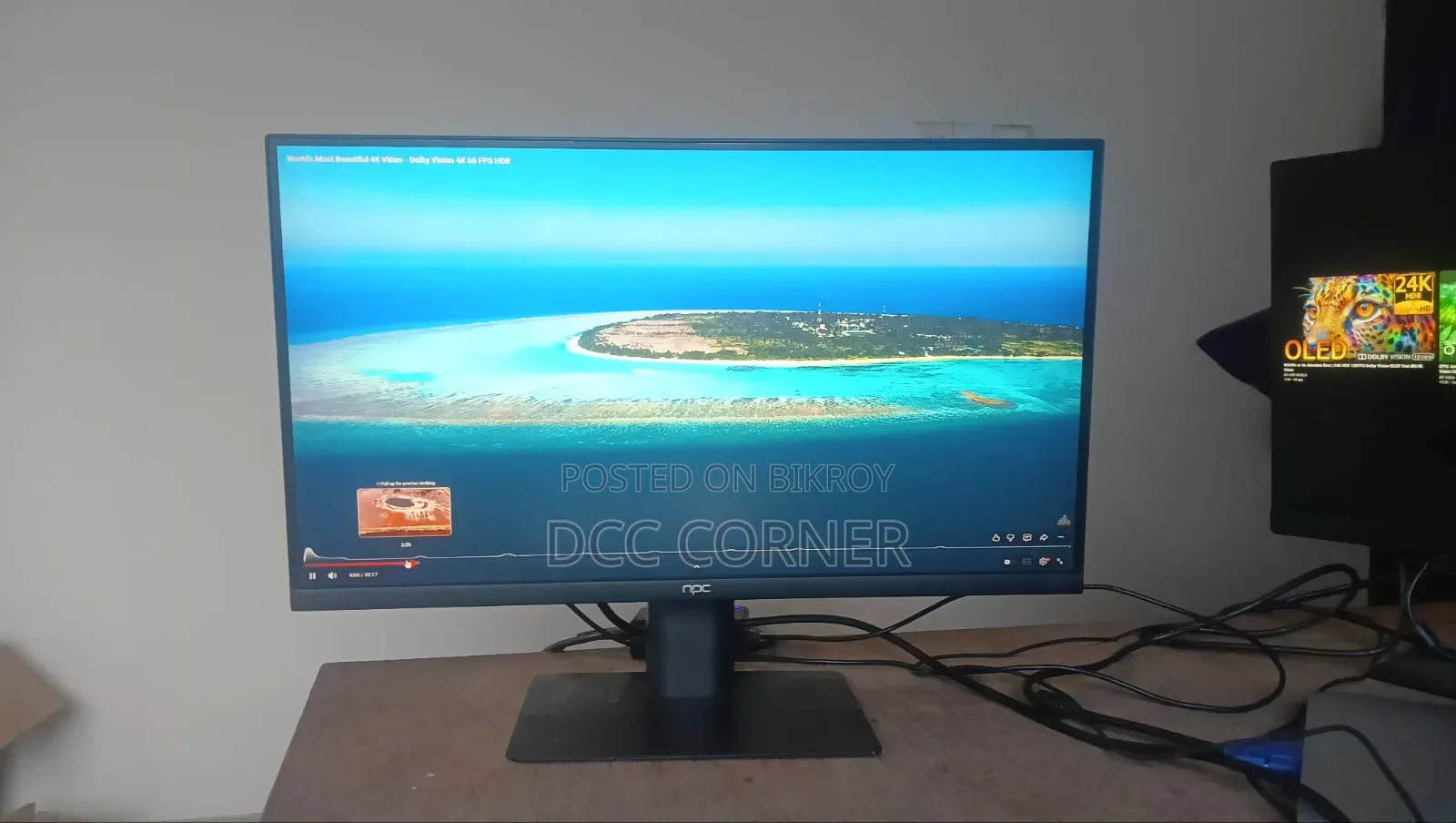 NPC 22" IPS Display Full HD Borderless Monitor