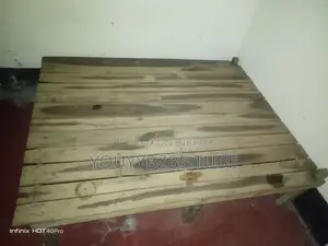 A good wooden cot will be sold