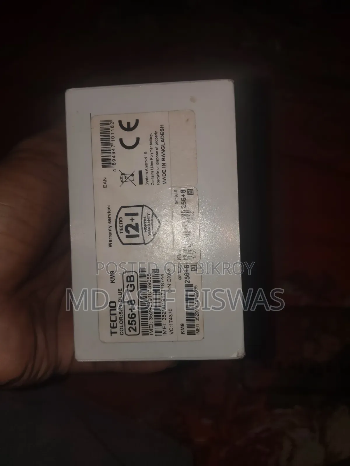 Tecno Pova Slim 5G 256 GB Gray
