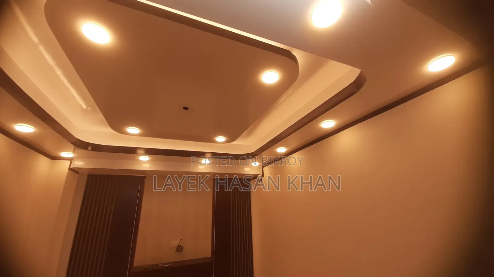 Painting work of houses, flats and offices is done