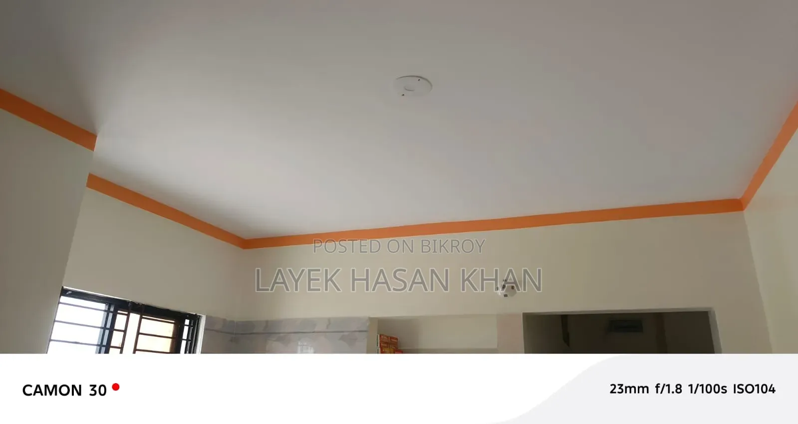Painting work of houses, flats and offices is done