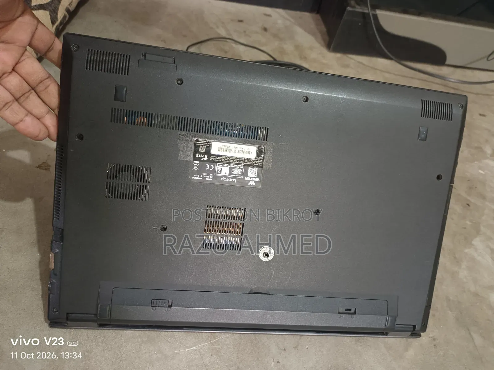 ল্যাপটপ 4GB ইন্টেল কোর i3 এইচডিডি 500GB
