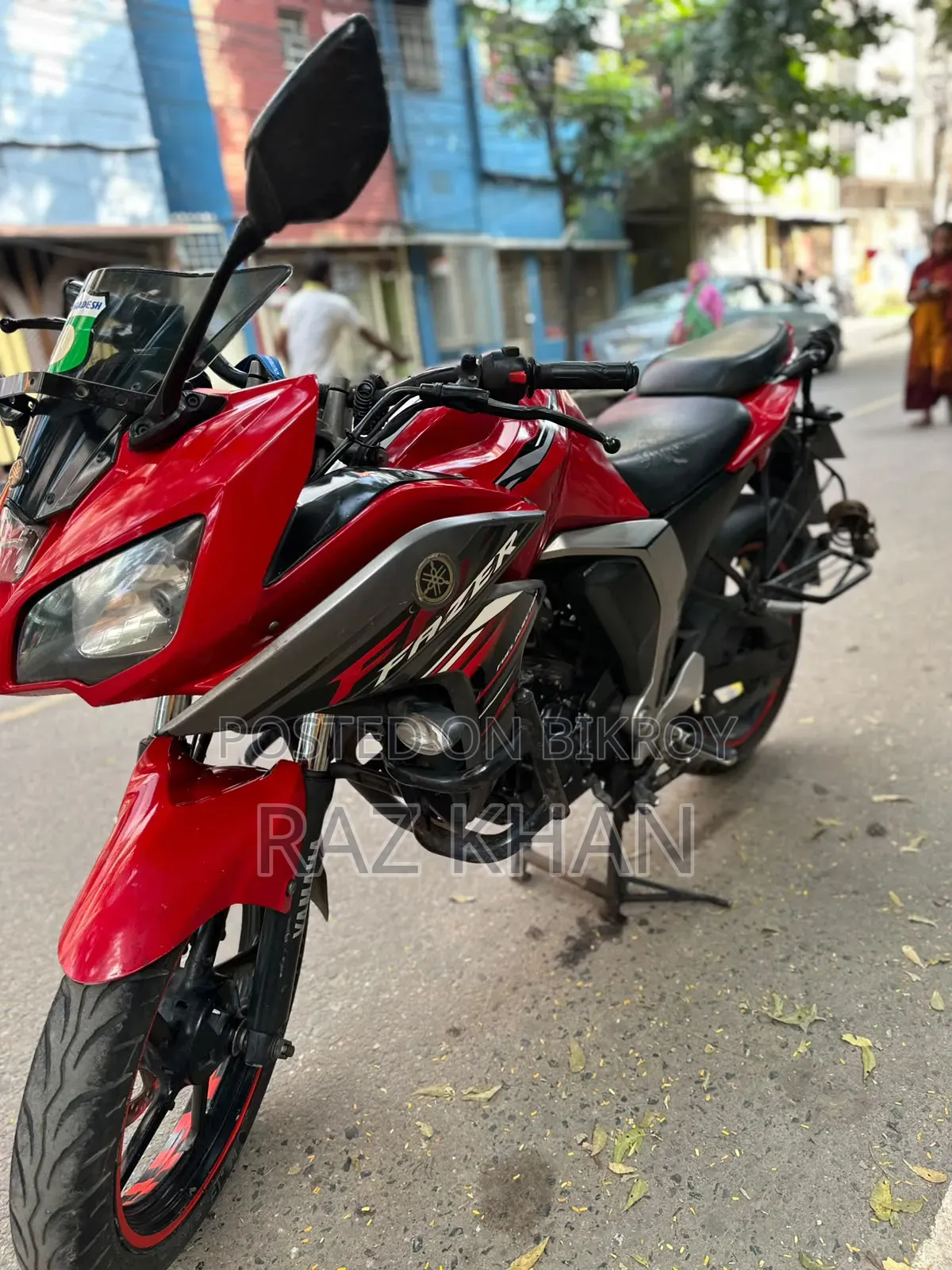 যামাহা ফাজার ভি২ ২০১৭ লাল