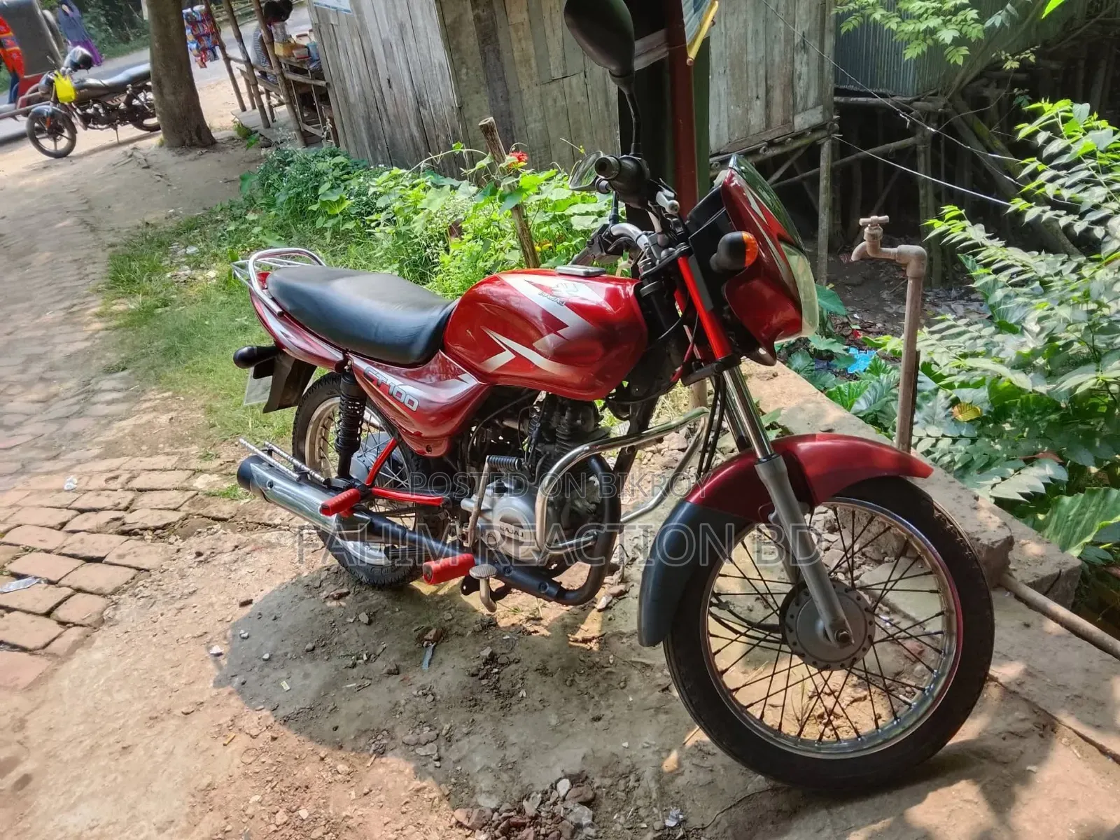Bajaj CT 100 2017 Red
