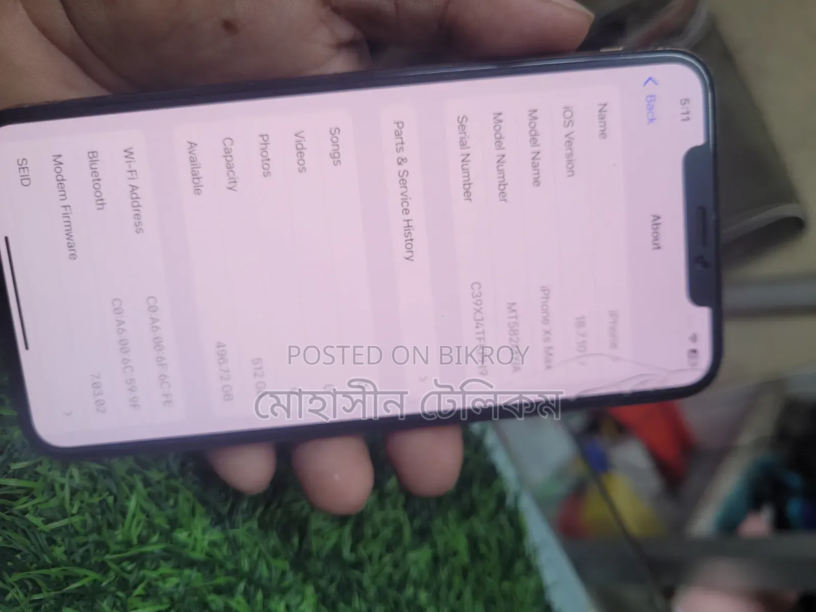 Apple iPhone XS Max 512 GB Gold
